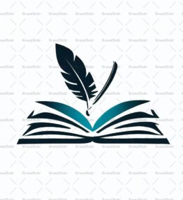 Offenes Buch und Feder